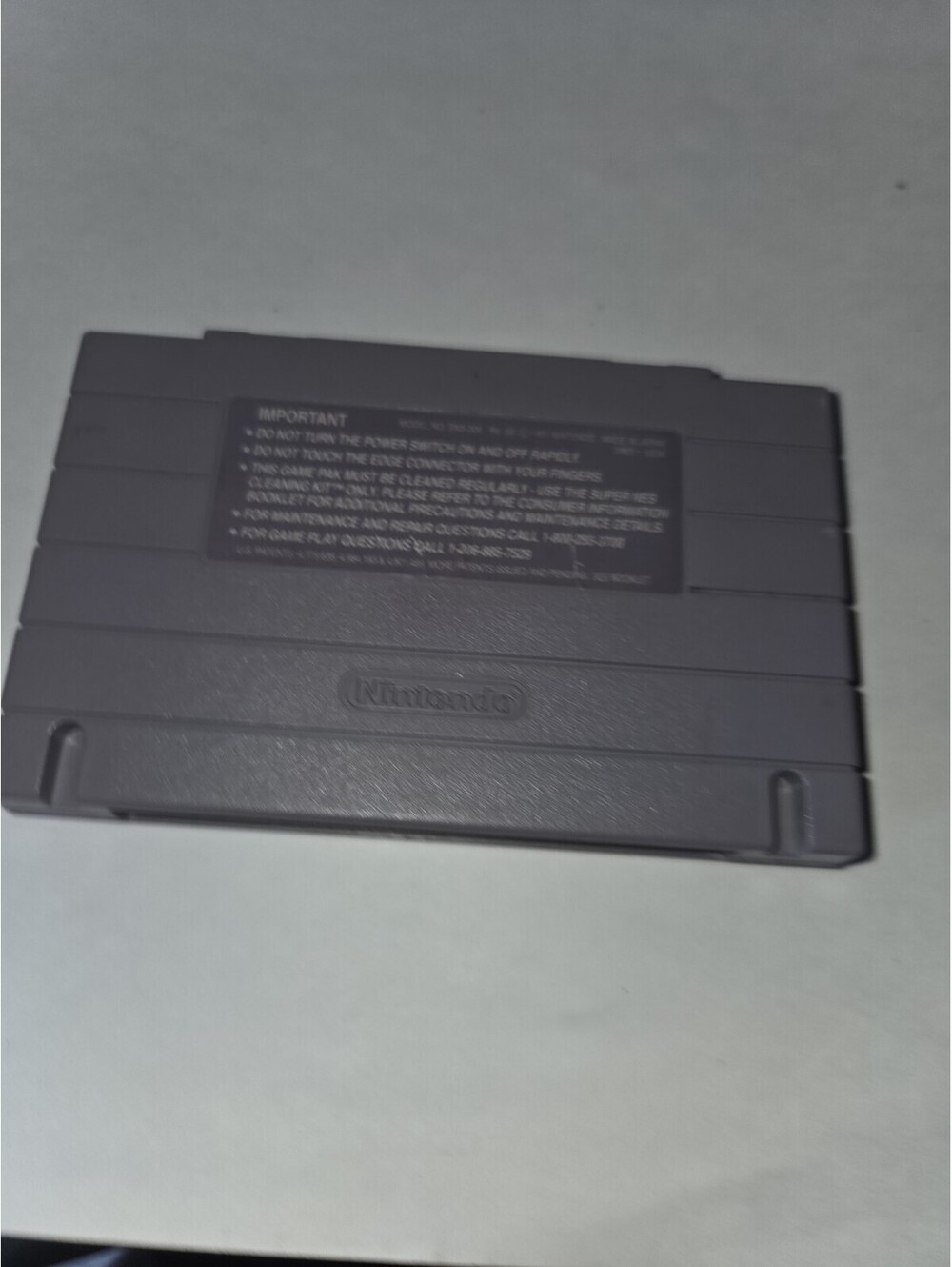 Super R-Type (1991) SNES cartridge Tested - Picture 4 of 4